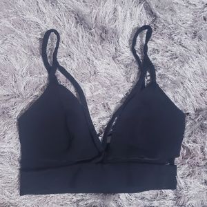 Solemio Black Bralette Small